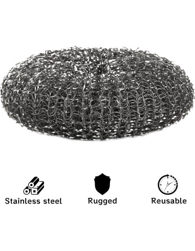 Almohadillas de limpieza WHTCHSU para parrilla 2 unidades