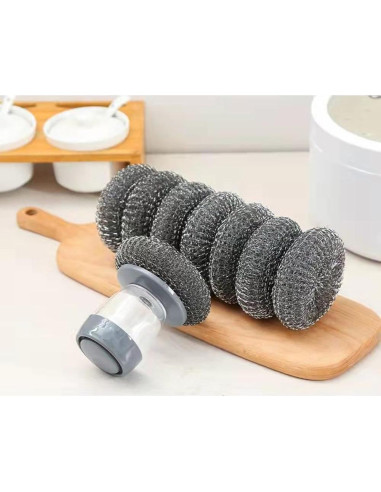 Almohadillas de limpieza WHTCHSU para parrilla 2 unidades