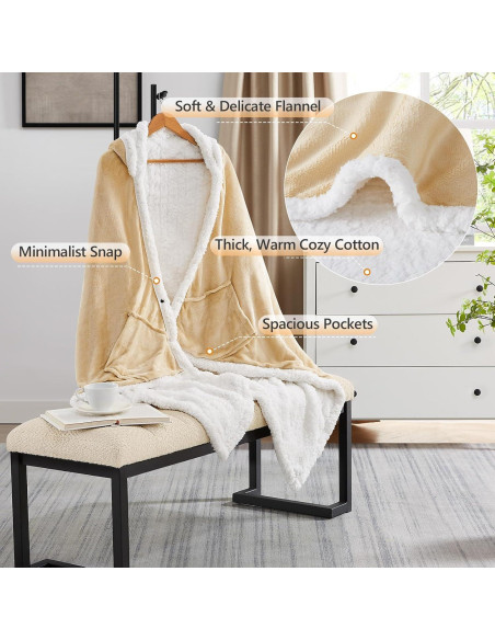 Manta Eléctrica Calefactable JKMAX Beige 101.6x177.8cm 10 Niveles