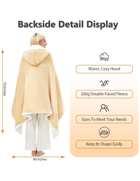 Manta Eléctrica Calefactable JKMAX Beige 101.6x177.8cm 10 Niveles