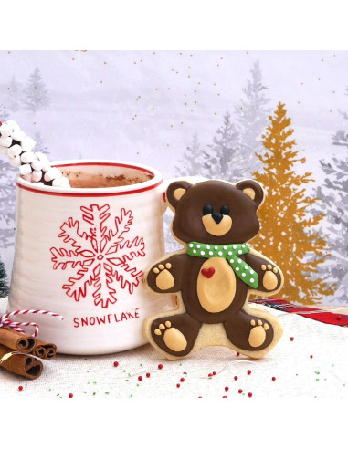 Juego de Cortadores de Galletas Oso Sweet Cookie Crumbs 3 Pzas