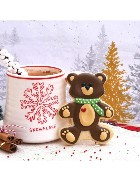 Juego de Cortadores de Galletas Oso Sweet Cookie Crumbs 3 Pzas