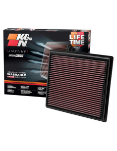 Filtro de Aire K&N 33-2443 Lavable para Toyota/Lexus/Mitsubishi