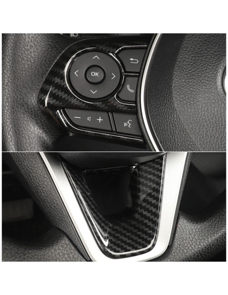 Cubierta de Panel del Volante BOYUER para Toyota Corolla 2020-2025
