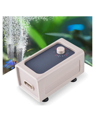 Bomba de Aire HITOP 5W 110GPH para Acuario 20-757L Silenciosa