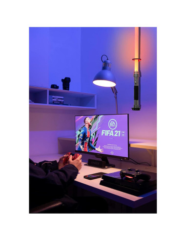 Soporte de Sable de Luz WANLIAN Acrílico Transparente Montado en Pared