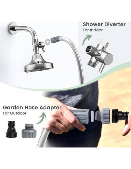 Accesorio de Ducha para Perros Petlipo, Control de Agua 3 Modos