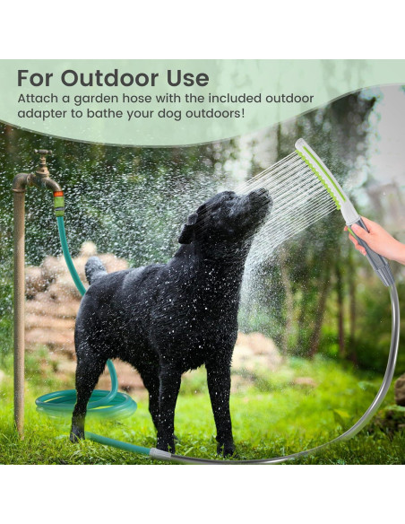 Accesorio de Ducha para Perros Petlipo, Control de Agua 3 Modos