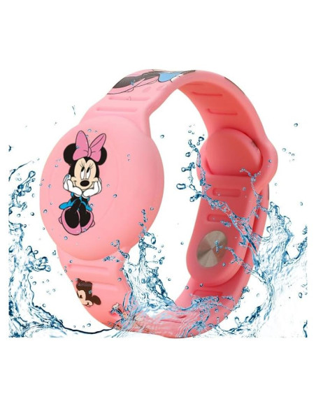 Pulsera Ajustable para Air Tag Niños Genérico Silicona Impermeable Pulsera Ajustable para Air Tag Niños Genérico Silicona Impermeable
