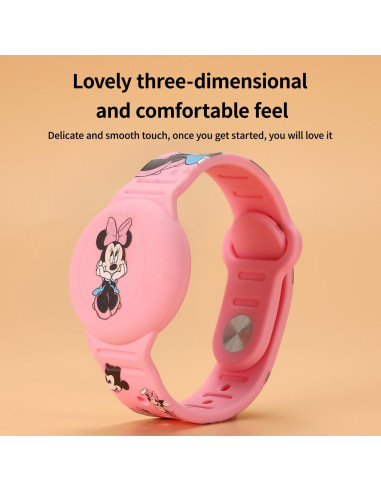 Pulsera Ajustable para Air Tag Niños Genérico Silicona Impermeable