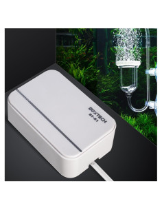 Bomba de Aire Boxtech Ultra Silenciosa 2W para Acuario 11.4-113.6L