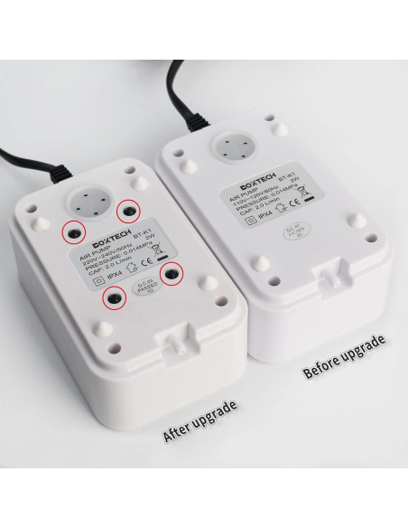 Bomba de Aire Boxtech Ultra Silenciosa 2W para Acuario 11.4-113.6L