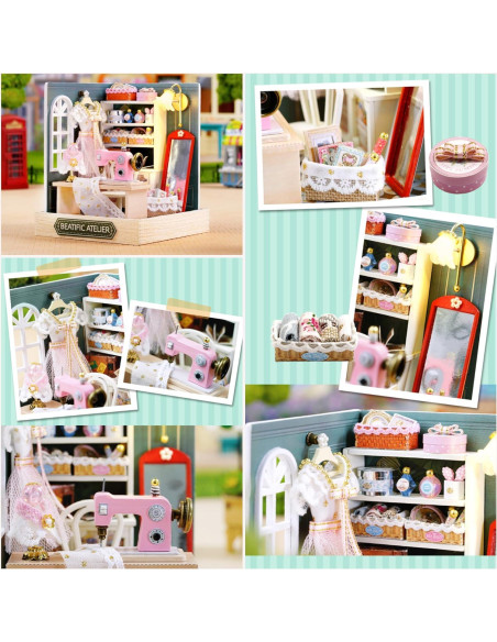 Kit Casa de Muñecas Miniatura DIY KOOMEKI Atelier Beatific