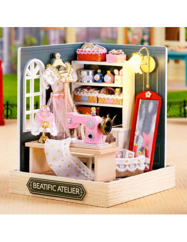 Kit Casa de Muñecas Miniatura DIY KOOMEKI Atelier Beatific
