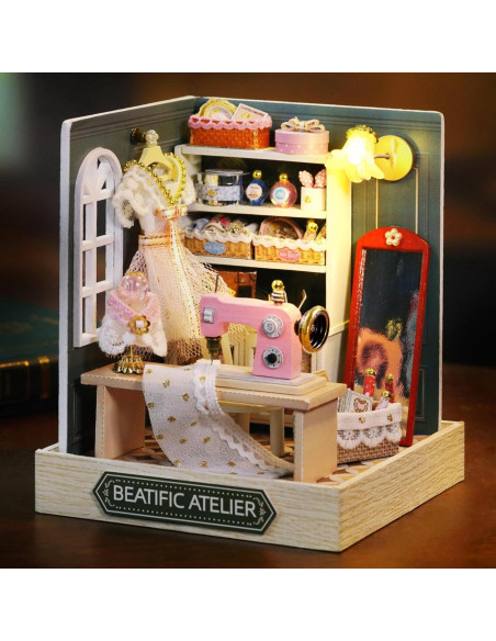Kit Casa de Muñecas Miniatura DIY KOOMEKI Atelier Beatific