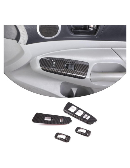 Cubierta de panel de interruptor de ventana Toyota Tacoma 2011-2015 ABS