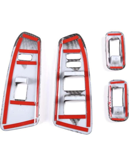 Cubierta de panel de interruptor de ventana Toyota Tacoma 2011-2015 ABS