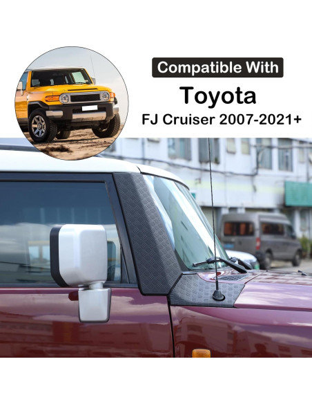 Cubierta A-Pilar Toyota FJ Cruiser 2007-2021 Aunginsy ABS
