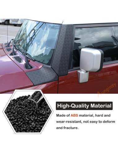 Cubierta A-Pilar Toyota FJ Cruiser 2007-2021 Aunginsy ABS