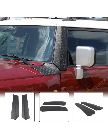 Cubierta A-Pilar Toyota FJ Cruiser 2007-2021 Aunginsy ABS