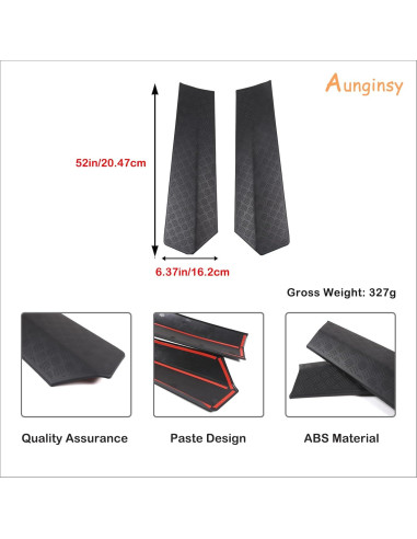 Cubierta A-Pilar Toyota FJ Cruiser 2007-2021 Aunginsy ABS