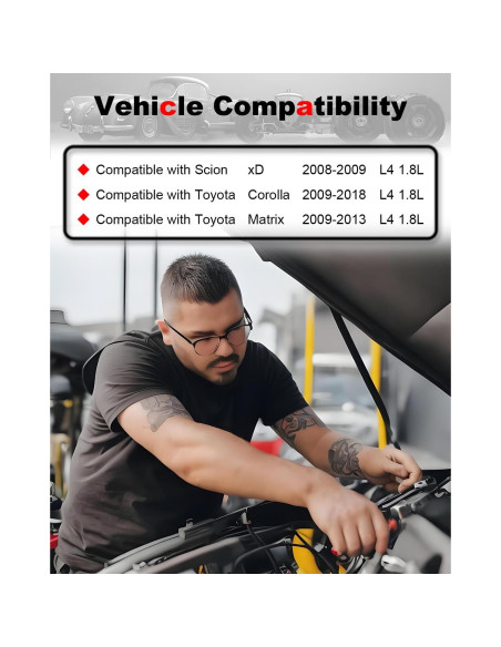 Inyector de combustible Amblee para Toyota Corolla 2009-2018