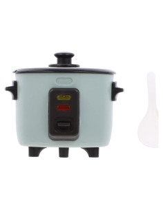 Cocina de Arroz Miniatura Kisangel Verde 5x5 cm para Casa de Muñecas