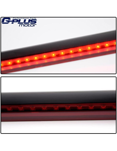 Luz de Freno Tercera G-PLUS Rojo para Chevy y GMC 1994-2005