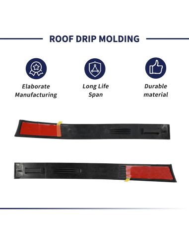 Moldura de Goteo de Techo Toyota Tundra Crewmax 2007-2021