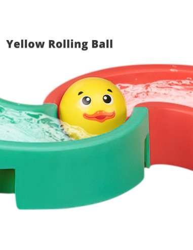 Juguetes de Baño Deslizantes Patos Amarillos 38 PCS SOCBTNSO