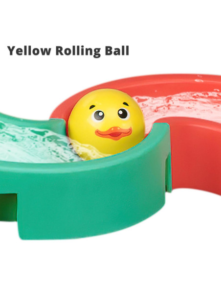 Juguetes de Baño Deslizantes Patos Amarillos 38 PCS SOCBTNSO