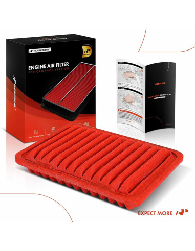 Filtro de aire A-Premium para Toyota, Scion y Pontiac 2009-2019
