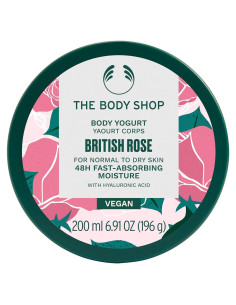 Yogur Corporal The Body Shop British Rose 196 ml Hidratante Vegano