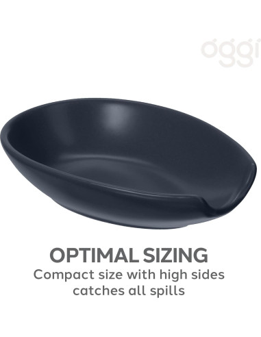 Soporte de Cuchara OGGI Spooner Cerámica Azul 13.3x8.9cm