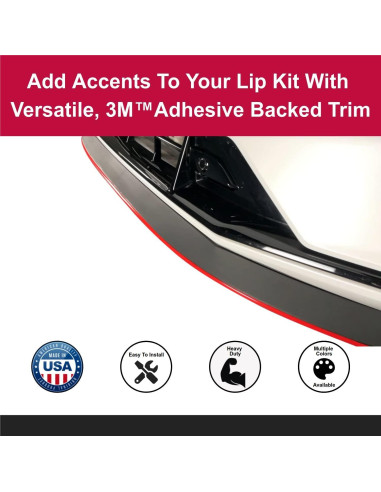 Moldura Adhesiva Universal All-Fit Automotive 3.05m Azul