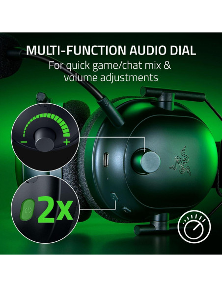 Auricular Gaming Inalámbrico Razer BlackShark V2 Pro - 50mm - Negro