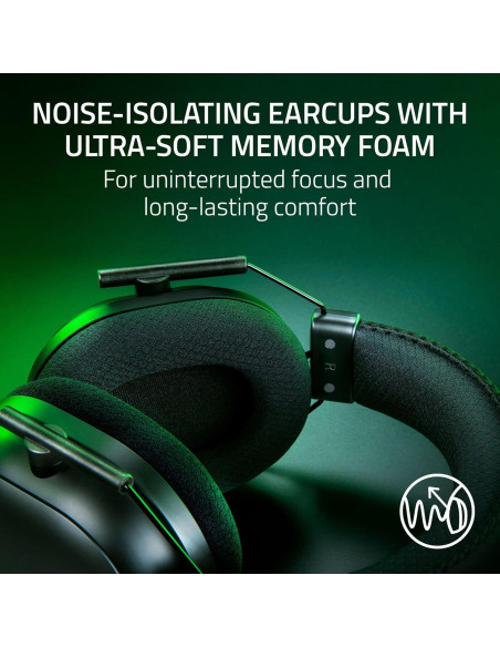 Auricular Gaming Inalámbrico Razer BlackShark V2 Pro - 50mm - Negro