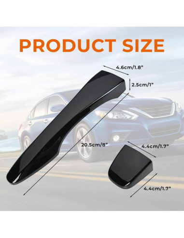 Cubierta de Manija de Puerta Nissan Altima 2013-2018 Xomzema
