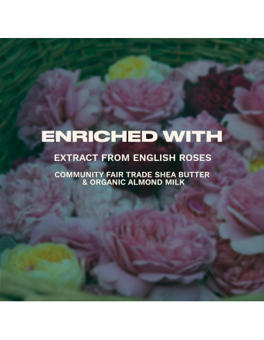 Yogur Corporal The Body Shop British Rose 196 ml Hidratante Vegano