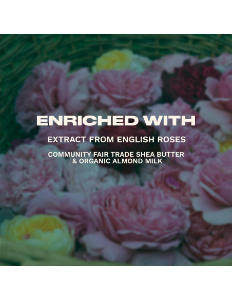 Yogur Corporal The Body Shop British Rose 196 ml Hidratante Vegano