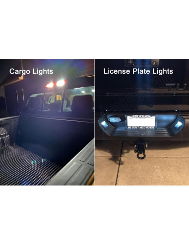 Kit de luces interiores LED Xpismii 6000K para Toyota Tundra 2000-2006