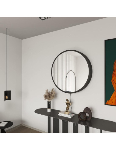 Luz de Túnel Espejo 3D COZLMHJ 30.48 cm RGB con Control APP