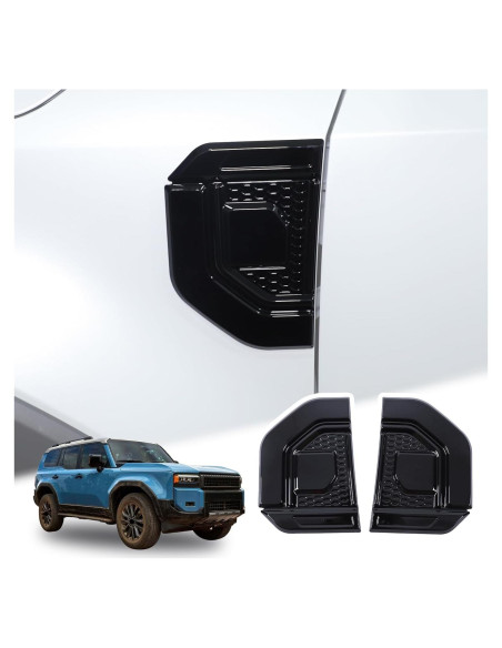 Sticker de recubrimiento de ventilación LLKUANG para Toyota Land Cruiser Prado 2024-2025