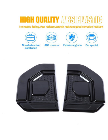 Sticker de recubrimiento de ventilación LLKUANG para Toyota Land Cruiser Prado 2024-2025