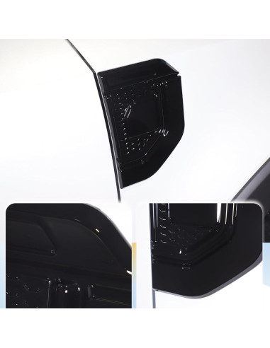 Sticker de recubrimiento de ventilación LLKUANG para Toyota Land Cruiser Prado 2024-2025