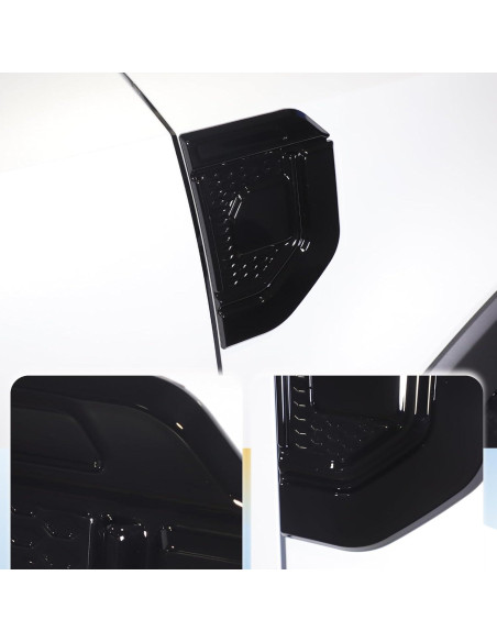 Sticker de recubrimiento de ventilación LLKUANG para Toyota Land Cruiser Prado 2024-2025