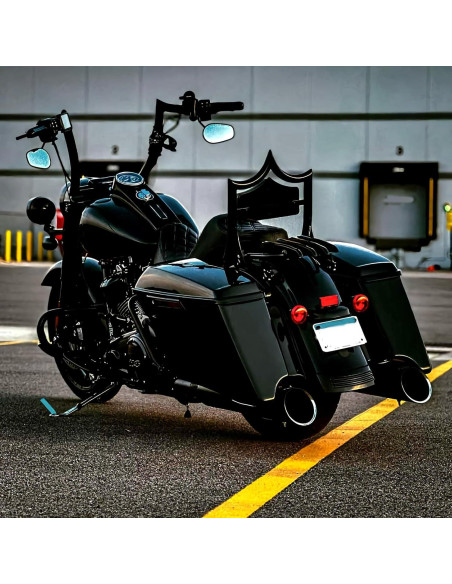 Soporte de Equipaje Desmontable JMTBNO para Harley Touring 2009-2024