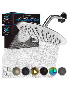 Cabezal de Ducha de Lluvia SparkPod 24.13 cm Cromo - Alta Presión