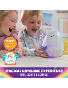 Hatchimals Alive Draggle - Juguete Interactivo con Niebla y Sonidos 2