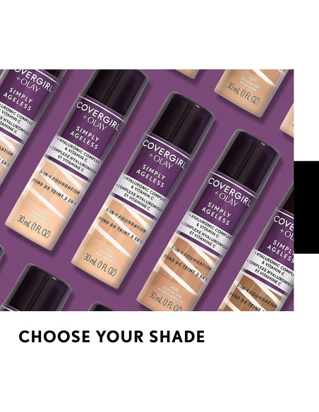 Base de Maquillaje Antienvejecimiento COVERGIRL Simply Ageless 29.57 ml